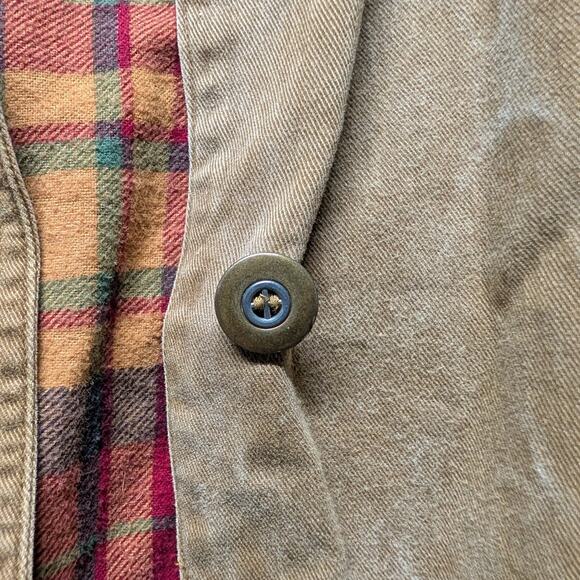 Vintage Brandon Thomas Women's  Flannel Lined Chore Coat - Picture 4 of 7